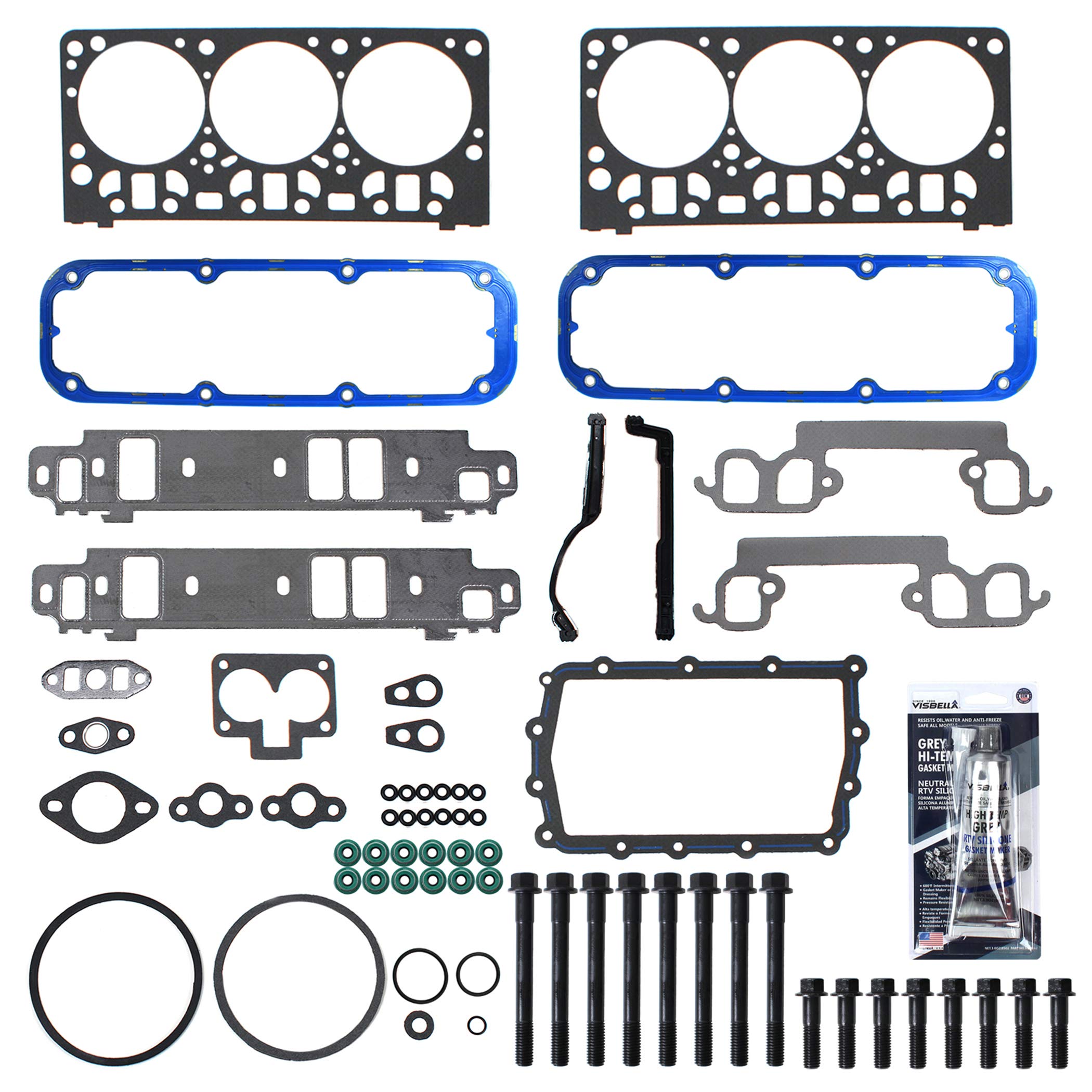 ダッジ ３個セット Amazon | 98-03 ダッジ 3.9L (3906CC/239CID) V6 OHV ヘッドガスケット